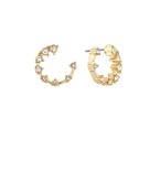  Pave Crystal Earrings