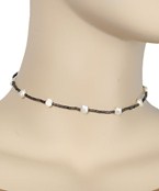  Pearl & Seed Beads Choker