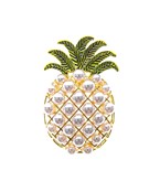  Pineapple Pearl Brooch