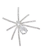  Crystal Spider Brooch