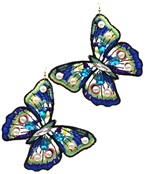  Butterfly Embroidery Patch Earrings