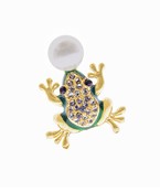  Frog Brooch