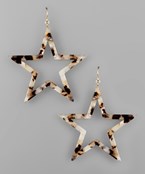  Acrylic Star Earrings