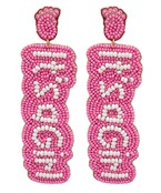  IT'S... Seed Bead Drop Earrings