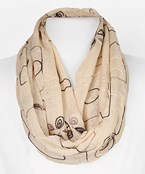  Line Embroidered Infinity