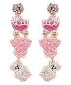  3 Tier Baby Goods Drop Earrings