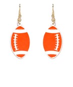  Gameday Football Ball Dangle Earrings