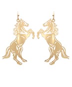  Horse Filigree Earrings