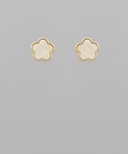  Flower Shell Studs Earrings