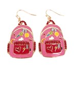  Epoxy Backpack Dangle Earrings