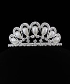  Pearl Tiara Comb