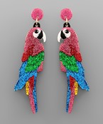  Parrot Acrylic Earrings