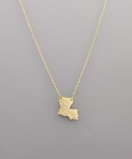  Gold State Necklace 