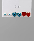  Epoxy Earring Set