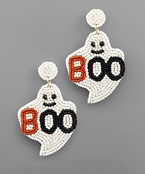  BOO Ghost Earrings