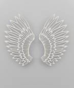  Filigree Angle Wing Earrings