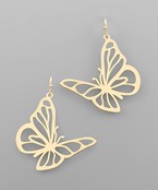  Butterfly Outline Earrings