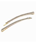  2 Row Crystal Hair Pin
