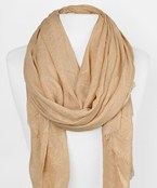  Jacquard Solid Oblong Scarf