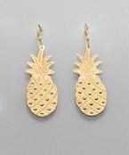  Heart Pineapple Earrings