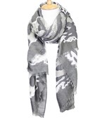  Animal Print Oblong Scarf 