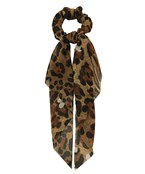  Leopard Print Scarf Pony