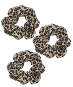  Leopard Pring Scrunchie Set