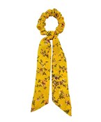  Floral Print Scarf Pony