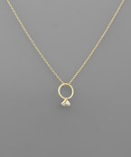  Engagement Ring Necklace