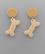  DOG & MOM Born Treats Earrings