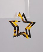  Acrylic Star Hoops