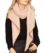  Stitch Trimmed Oblong Scarf