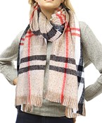  Plaid Pattern Scarf