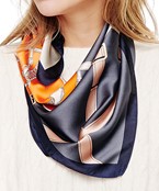  Assosrted Belt Print Silky Bandana