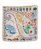  Paisley Print Silky Bandana