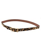  Leopard Leather Belt Hat Band