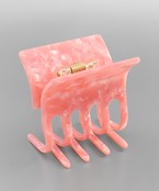  Acrylic Square Hair Claw