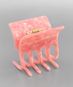  Acrylic Square Hair Claw