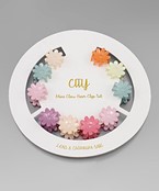  13mm Color Flower Hair Clip Set
