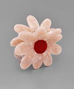  Resin Flower Hair Clip