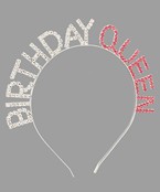  BIRTHDAY QUEEN Headband