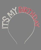  IT`S MY BIRTHDAY Headband