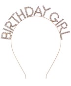  BIRTHDAY GIRL Headband