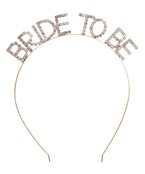  BRIDE TO BE Headband