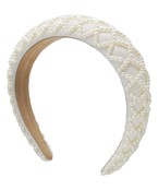  CreamPearl Beaded Headband