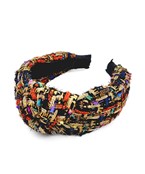  Multi Color Tweed Headband