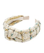  Knotted Tweed Headband