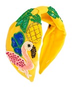  Beaded Flamingo Headband
