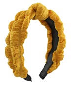  Textured Fabric Knotted Headband