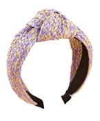  Knotted Straw Headband